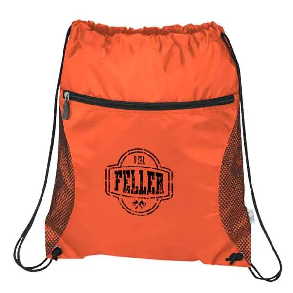 Mesh Pocket Drawstring Sportpack