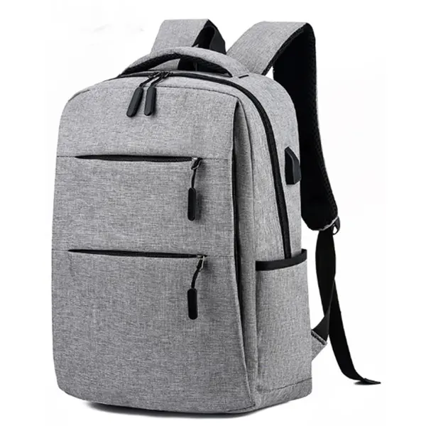 Business Anti-Theft Ultra-Thin and Durable Travel Water Resistant Backpack with USB Charging Port