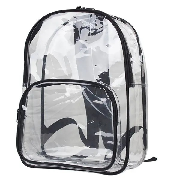 Transparent Clear PVC Backpack Waterproof Plastic School Backpack Bag